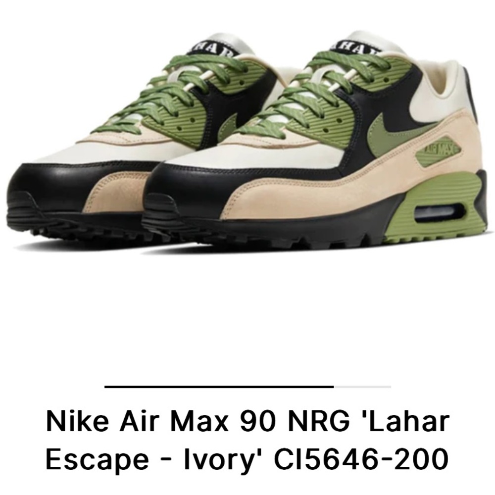 Nike AirMax 90 Lahar Escape Ivory/Olive